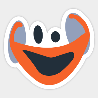 La Bussi Mascot Face Sticker